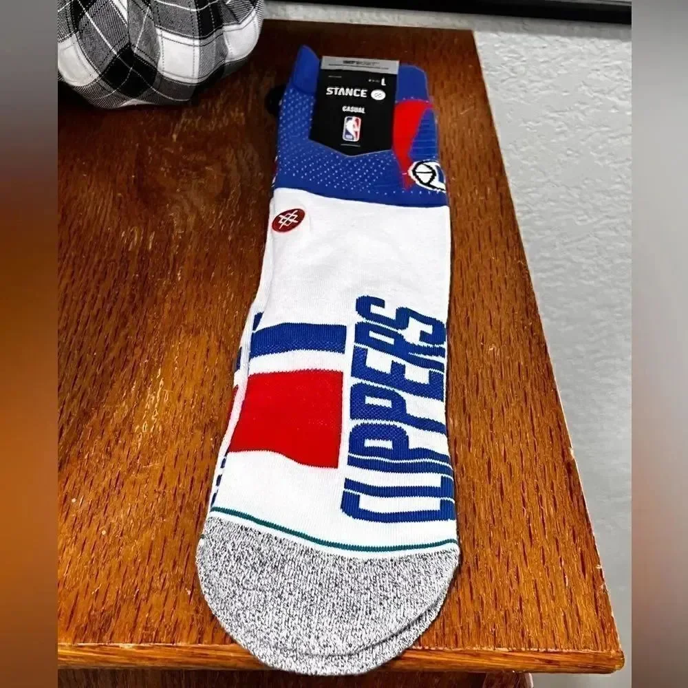 NWT STANCE NBA Clippers Casual Infiknit, Guaranteed for Life #35